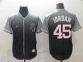 White Sox 45 Michael Jordan Gray Drift Fashion Jerseys,baseball caps,new era cap wholesale,wholesale hats